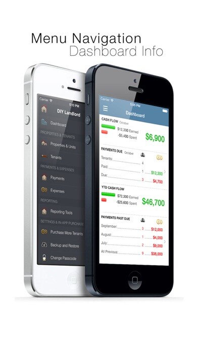 Emulate iPhone app DIY LandLord - Property Management using MyAndroid