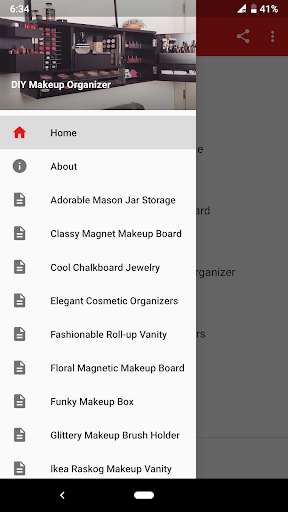 Run android online APK DIY Makeup Organizer from MyAndroid or emulate DIY Makeup Organizer using MyAndroid
