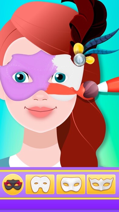 Emulate iPhone app DIY Mask Spray Paint ASMR using MyAndroid