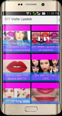 Emulate Android APK DIY Matte Lipstick Emulate Android APK DIY Matte Lipstick