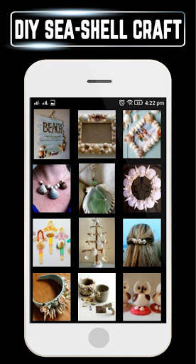 Emulate Android APK DIY SeaShell Home Creative Craft Project Idea New