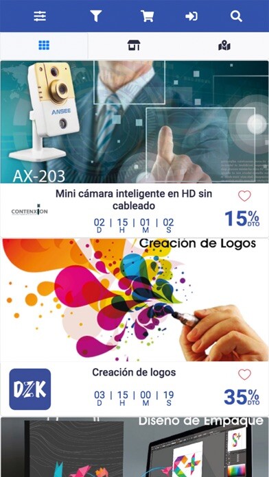 Emulate iPhone app Dizkount: ofertas y descuentos using MyAndroid Emulate iPhone app Dizkount: ofertas y descuentos using MyAndroid