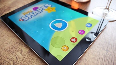 Emulate iPhone app Dizzy Shapes using MyAndroid