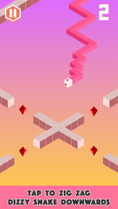 Emulate iPhone app Dizzy Snake using MyAndroid