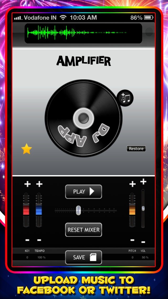 Emulate iPhone app DJ App : 2014 party song or music editing utility for club dancing using MyAndroid Emulate iPhone app DJ App : 2014 party song or music editing utility for club dancing using MyAndroid