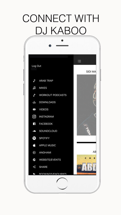 Emulate iPhone app Dj Kaboo using MyAndroid