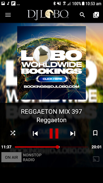 Emulate iPhone app DJ Lobo using MyAndroid Emulate iPhone app DJ Lobo using MyAndroid