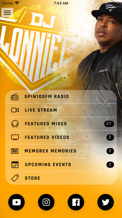 Emulate iPhone app DJ Lonnie B using MyAndroid Emulate iPhone app DJ Lonnie B using MyAndroid