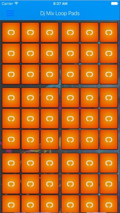 Emulate iPhone app Dj Loop Mix Pads using MyAndroid