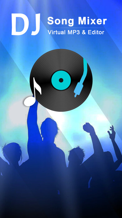 Emulate iPhone app DJ Mixer- Virtual MP3 & Editor using MyAndroid