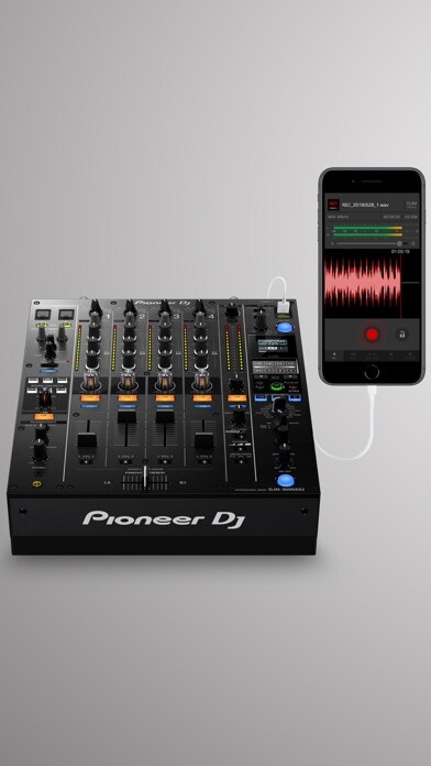 Emulate iPhone app DJM-REC using MyAndroid