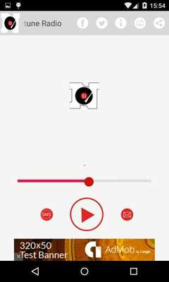 Emulate Android APK DJ Neptune Radio