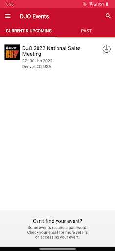 Run android online APK DJO Events from MyAndroid or emulate DJO Events using MyAndroid