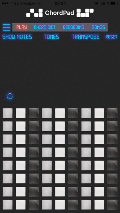 Emulate iPhone app DJ Paco ChordPad using MyAndroid Emulate iPhone app DJ Paco ChordPad using MyAndroid