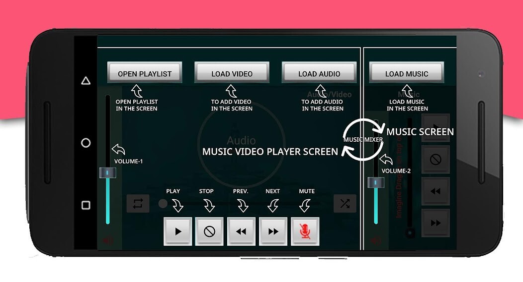 Run android online APK DJ Player from MyAndroid or emulate DJ Player using MyAndroid