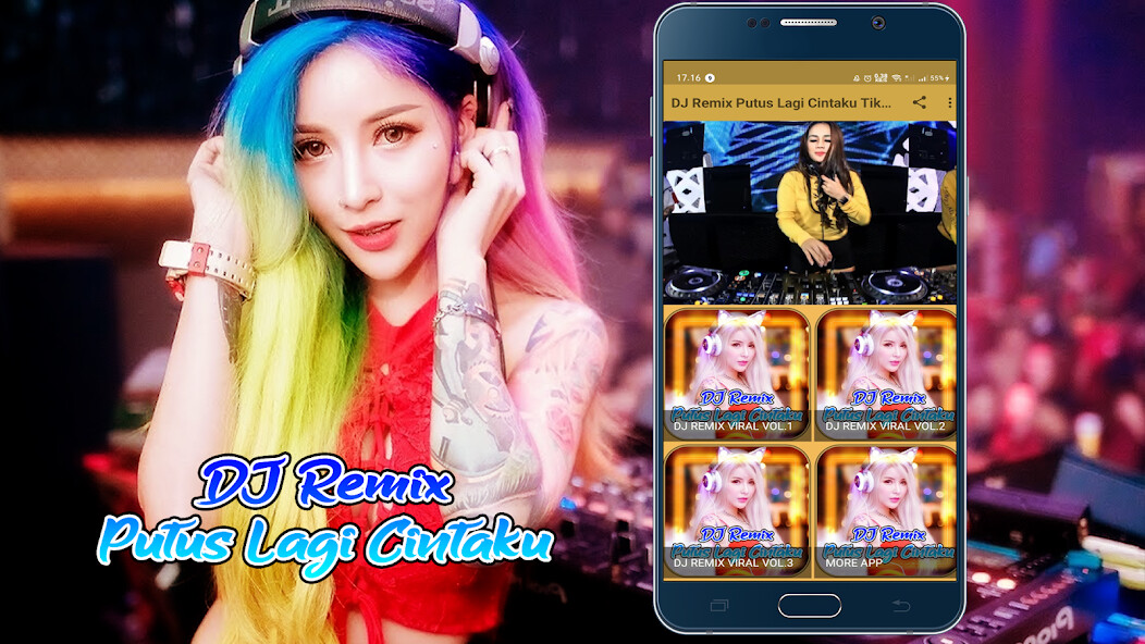Run android online APK DJ Remix Putus Lagi Cintaku Tik Tok Offline from MyAndroid or emulate DJ Remix Putus Lagi Cintaku Tik Tok Offline using MyAndroid