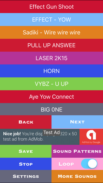 Emulate iPhone app DJ Sounds Music Sound Effects using MyAndroid Emulate iPhone app DJ Sounds Music Sound Effects using MyAndroid