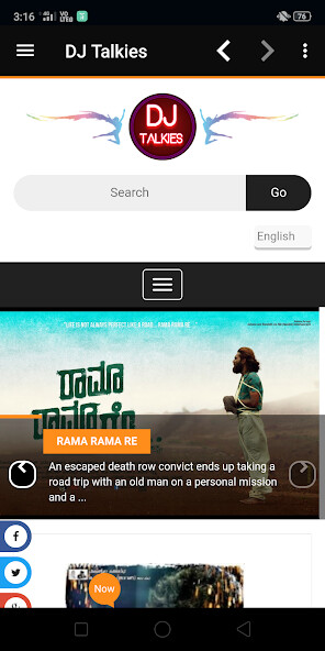 Run android online APK DJ Talkies : Kannada Entertainment from MyAndroid or emulate DJ Talkies : Kannada Entertainment using MyAndroid