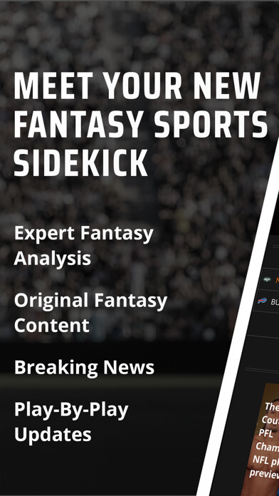 Emulate iPhone app DK Live - Fantasy Sports News using MyAndroid
