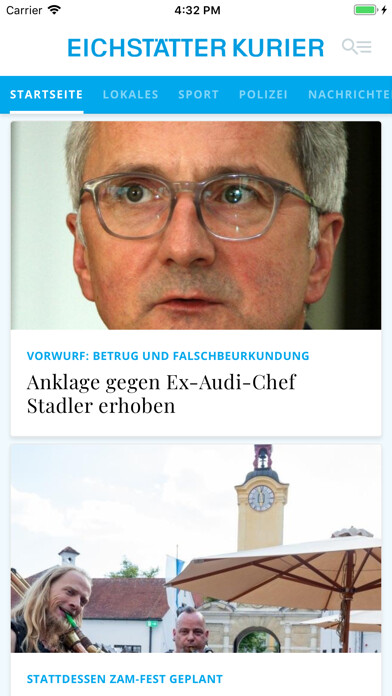 Emulate iPhone app DK News - DONAUKURIER Mobil using MyAndroid Emulate iPhone app DK News - DONAUKURIER Mobil using MyAndroid
