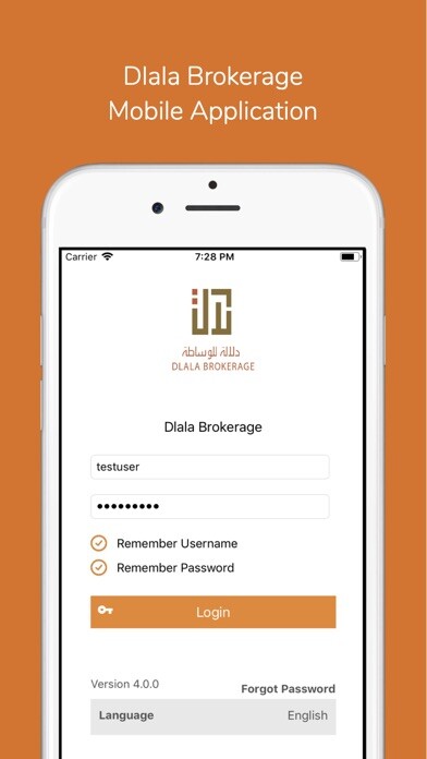 Emulate iPhone app DlalaBrokerage using MyAndroid Emulate iPhone app DlalaBrokerage using MyAndroid