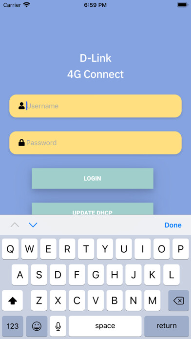 Emulate iPhone app DLink 4G Connect using MyAndroid Emulate iPhone app DLink 4G Connect using MyAndroid
