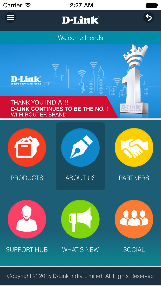 Emulate iPhone app D-Link Connect using MyAndroid