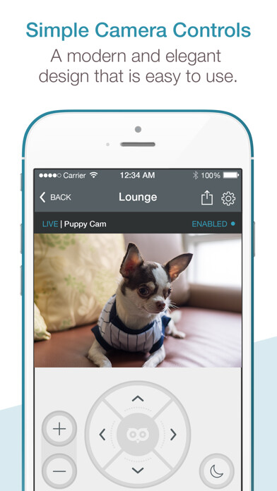 Emulate iPhone app DLink IP Camera Viewer by OWLR using MyAndroid