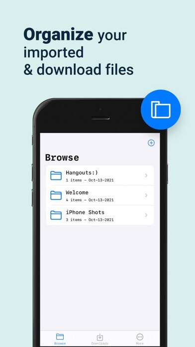 Emulate iPhone app D Manager IDM using MyAndroid