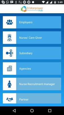Emulate Android APK D.Manpower Hub