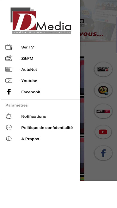 Emulate iPhone app DMedia Officiel using MyAndroid Emulate iPhone app DMedia Officiel using MyAndroid