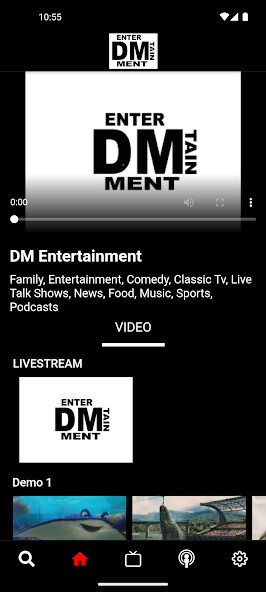 Emulate DM Entertainment from MyAndroid or run DM Entertainment using MyAndroid