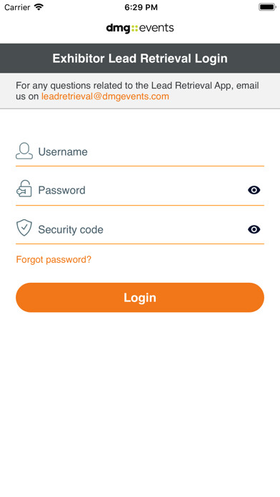 Emulate iPhone app dmg events Lead Retrieval using MyAndroid Emulate iPhone app dmg events Lead Retrieval using MyAndroid