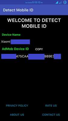 Emulate Android APK DMID(Detect Mobile ID) - Find device ID for AdMob Emulate Android APK DMID(Detect Mobile ID) - Find device ID for AdMob