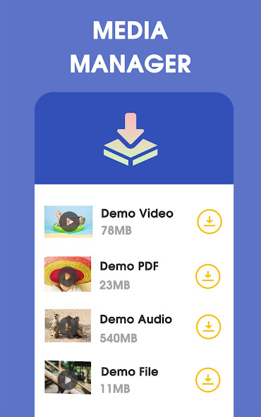 Run android online APK DM Media Manager from MyAndroid or emulate DM Media Manager using MyAndroid