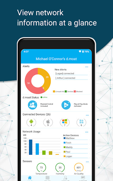 Run android online APK d.moat from MyAndroid or emulate d.moat using MyAndroid