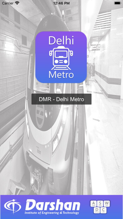 Emulate iPhone app DMR Delhi Metro using MyAndroid