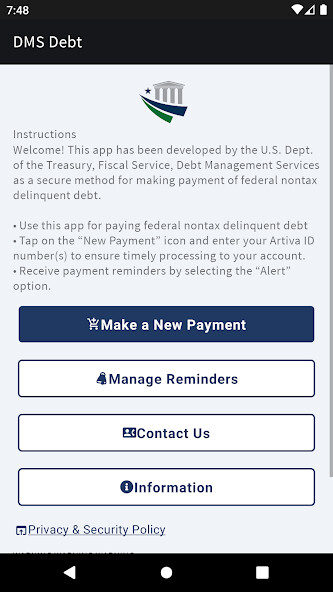 Run android online APK DMS Debt Pay from MyAndroid or emulate DMS Debt Pay using MyAndroid Run android online APK DMS Debt Pay from MyAndroid or emulate DMS Debt Pay using MyAndroid
