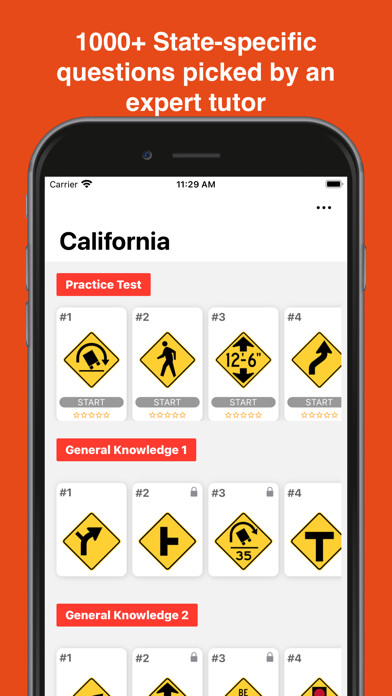 Emulate iPhone app DMV Permit Practice Test CoCo using MyAndroid Emulate iPhone app DMV Permit Practice Test CoCo using MyAndroid