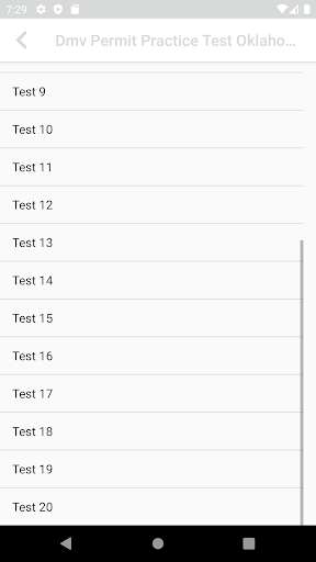 Run android online APK DMV Permit Practice Test Oklahoma 2021 from MyAndroid or emulate DMV Permit Practice Test Oklahoma 2021 using MyAndroid