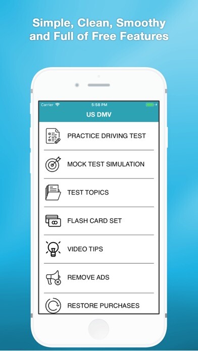 Emulate iPhone app DMV Practice Test Pro using MyAndroid Emulate iPhone app DMV Practice Test Pro using MyAndroid