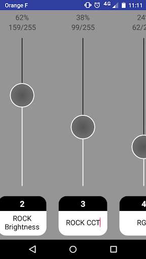 Emulate iPhone app DMX Connect + using MyAndroid