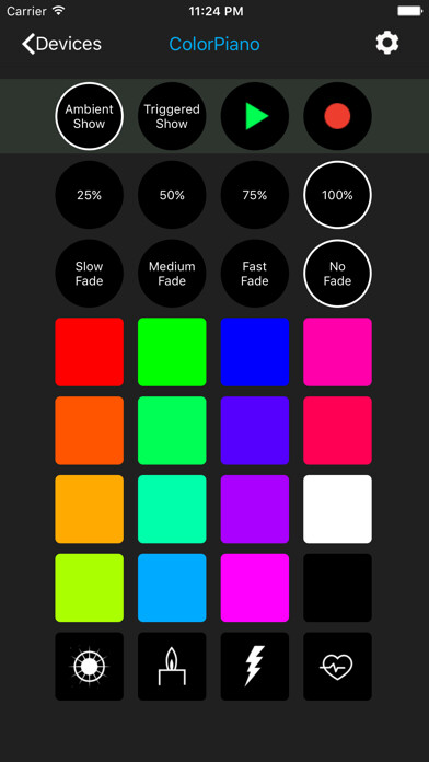 Emulate iPhone app DMX Programmer using MyAndroid Emulate iPhone app DMX Programmer using MyAndroid