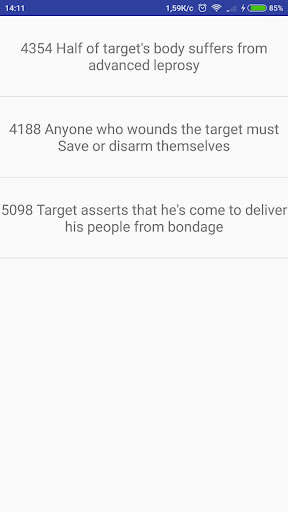 Run android online APK DnD WildMagicRoll from MyAndroid or emulate DnD WildMagicRoll using MyAndroid