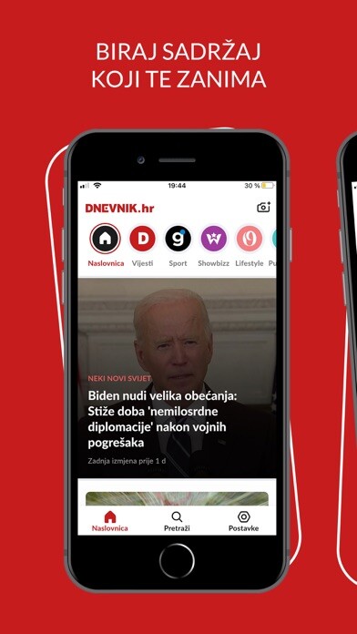 Emulate iPhone app DNEVNIK.hr using MyAndroid Emulate iPhone app DNEVNIK.hr using MyAndroid