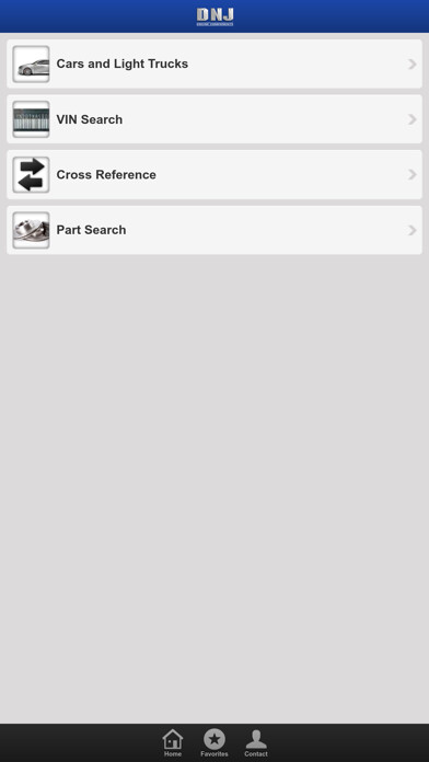 Emulate iPhone app DNJ Catalog using MyAndroid