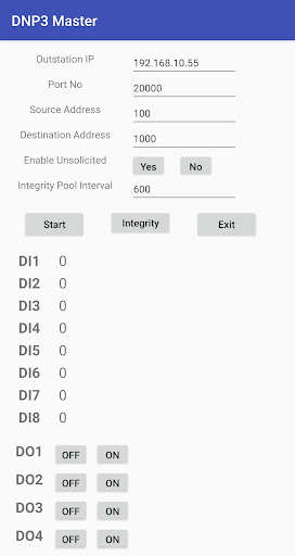 Run android online APK DNP3 Master Simulator from MyAndroid or emulate DNP3 Master Simulator using MyAndroid