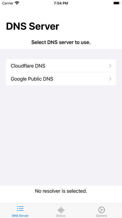 Emulate iPhone app DNS Configurator using MyAndroid Emulate iPhone app DNS Configurator using MyAndroid