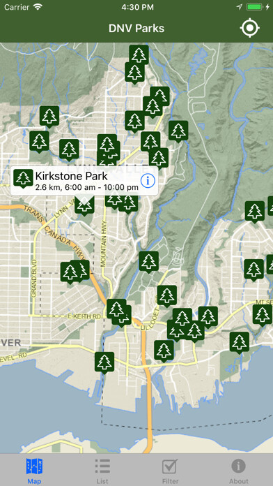 Emulate iPhone app DNV Parks using MyAndroid Emulate iPhone app DNV Parks using MyAndroid
