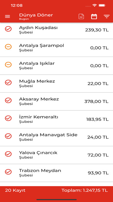 Emulate iPhone app Dünya Döner using MyAndroid